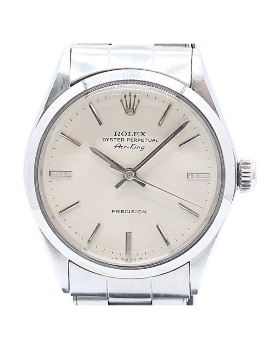 Rolex Air King Automatic Silver Dial Watch